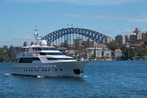 Enjoy a lovely superyacht for hire cruise experience aboard Oscar II